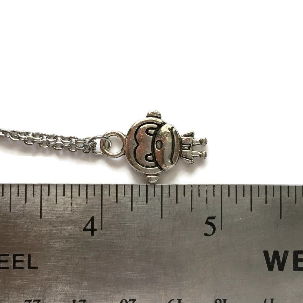 Moneky Handmade Necklace Tibetan Silver Charm Stainless Steel chain 4for$20 - Picture 3 of 4